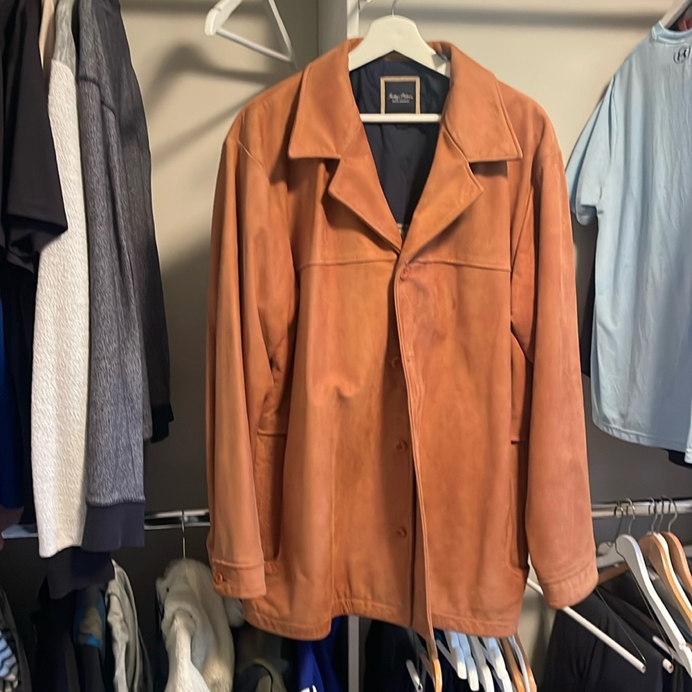 Indigo Palmer suade jacket